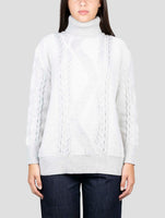 Kiton Gray Cashmere Sweater Turtleneck