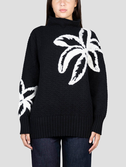 Kiton Black Cashmere Sweater Turtleneck