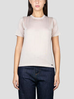 Kiton Beige Cashmere Silk T-Shirt