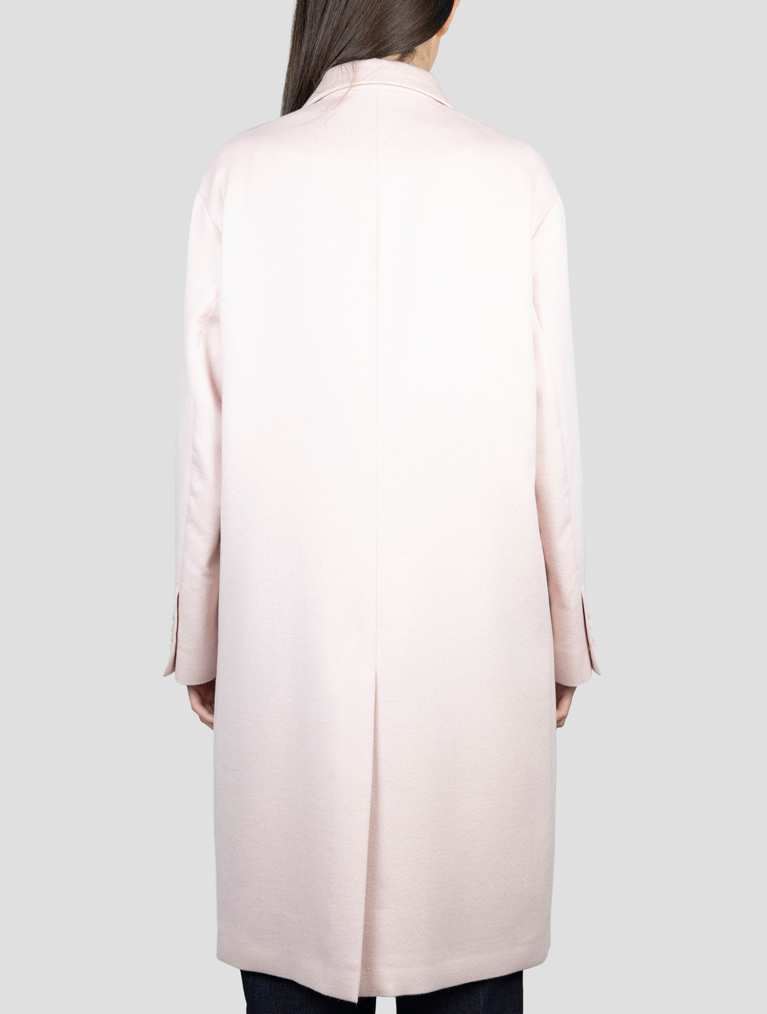 Kiton Pink Cashmere Silk Ea Overcoat