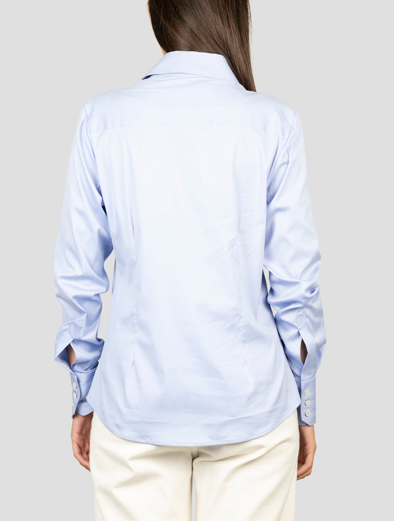 Kiton Blue Cotton Pa Ea Shirt
