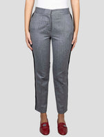 Kiton Gray Cashmere Mohair Silk Pants