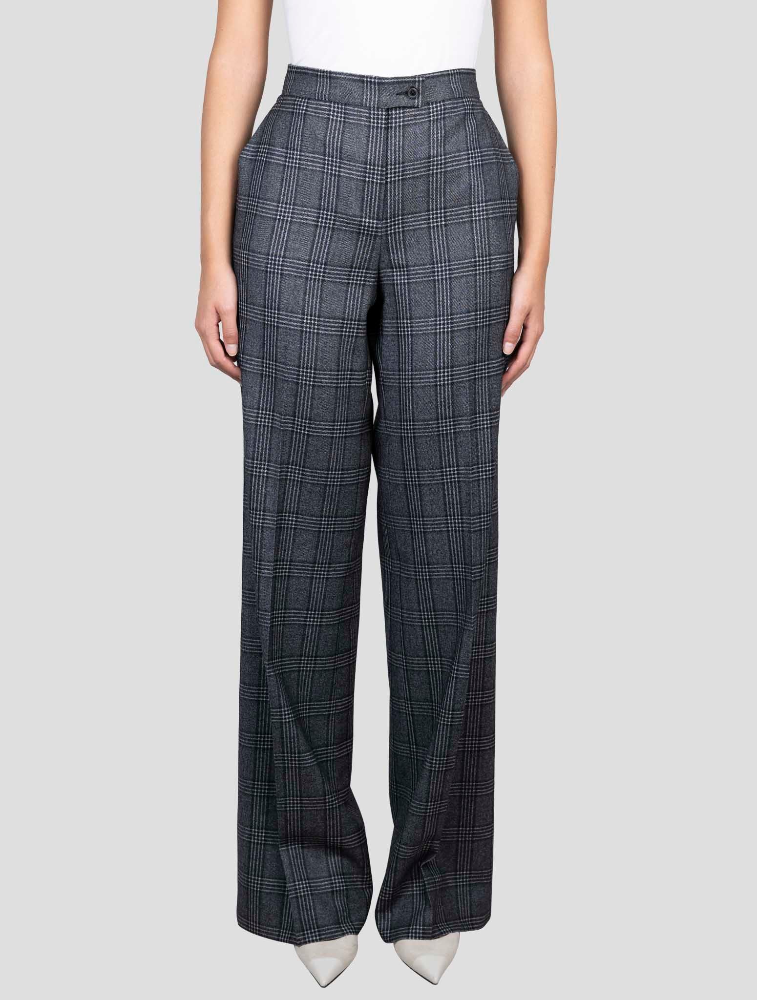 Kiton Dark Gray Wool Pants