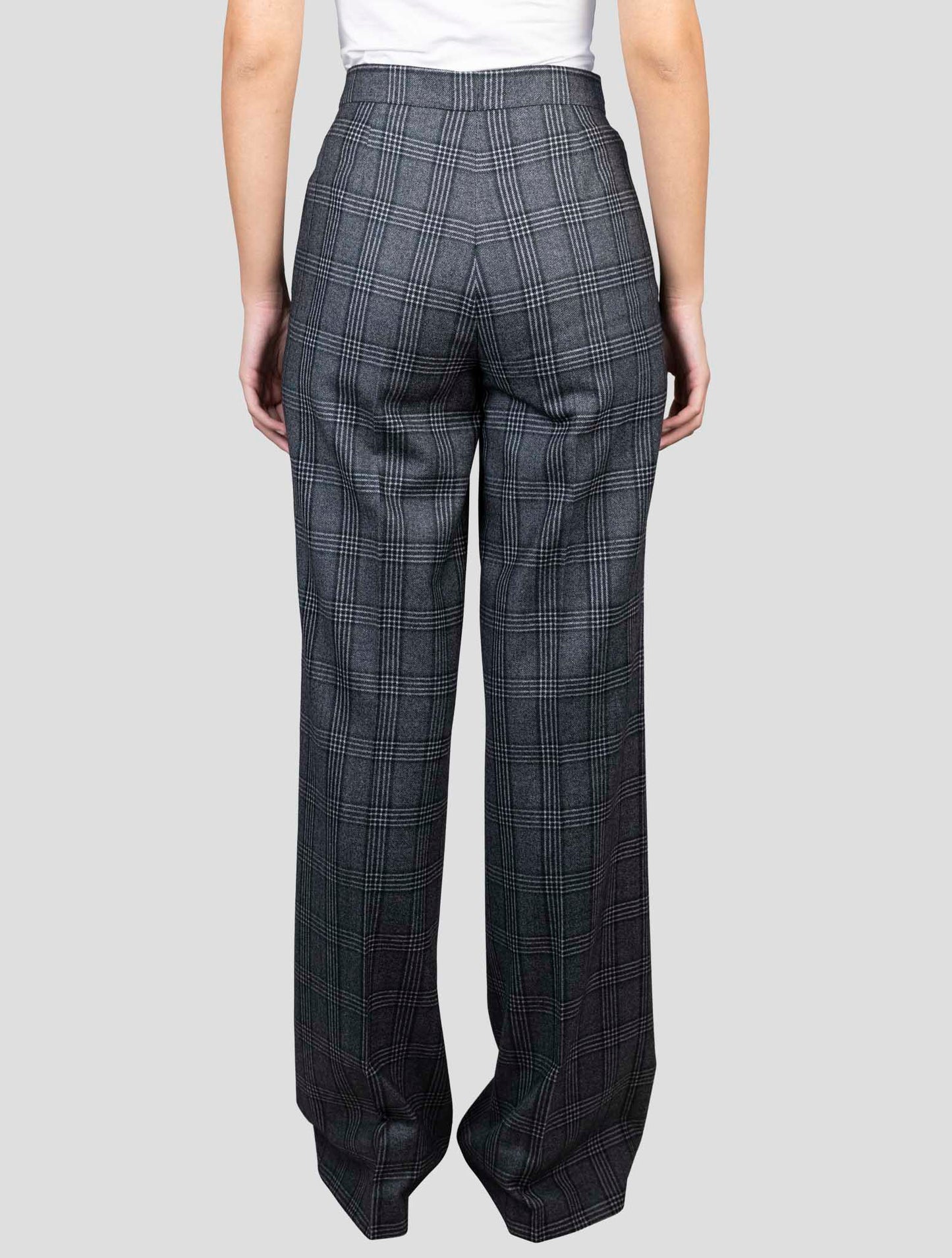 Kiton Dark Gray Wool Pants