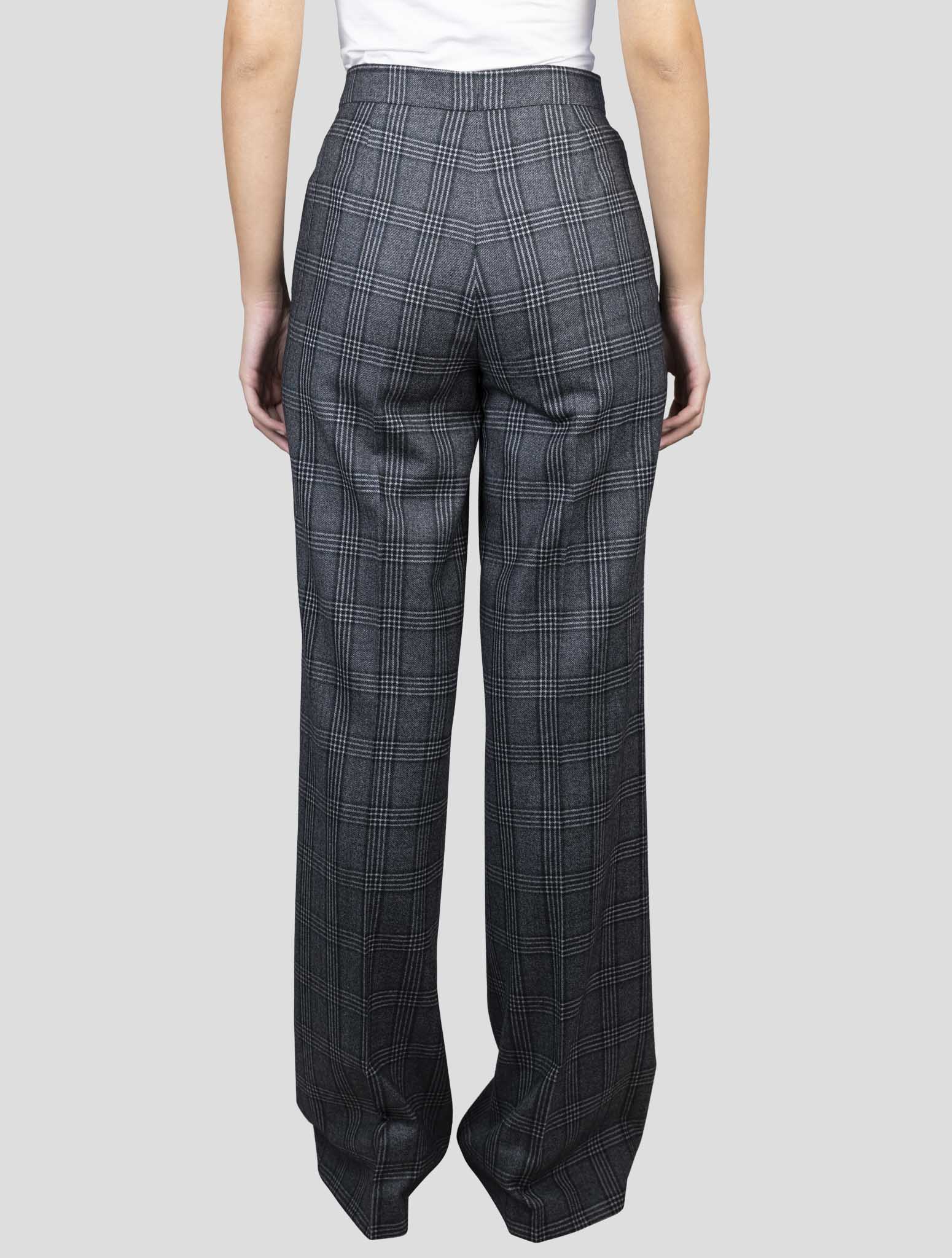Kiton Dark Gray Wool Pants
