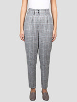 Kiton Gray Brown Wool Alpaca Pa Pants