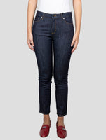 Kiton Dark Blue Cotton Ea Jeans