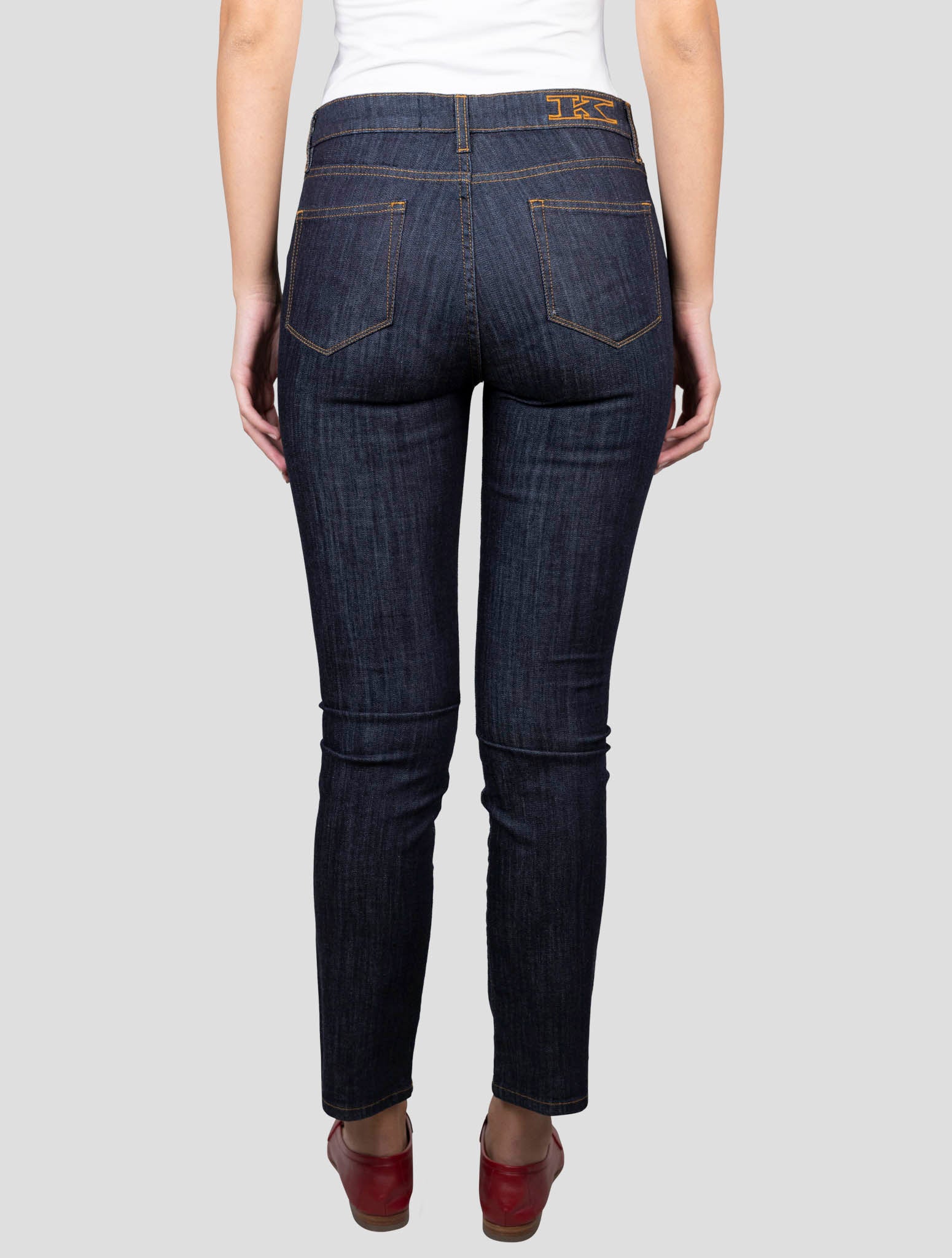 Kiton Dark Blue Cotton Ea Jeans