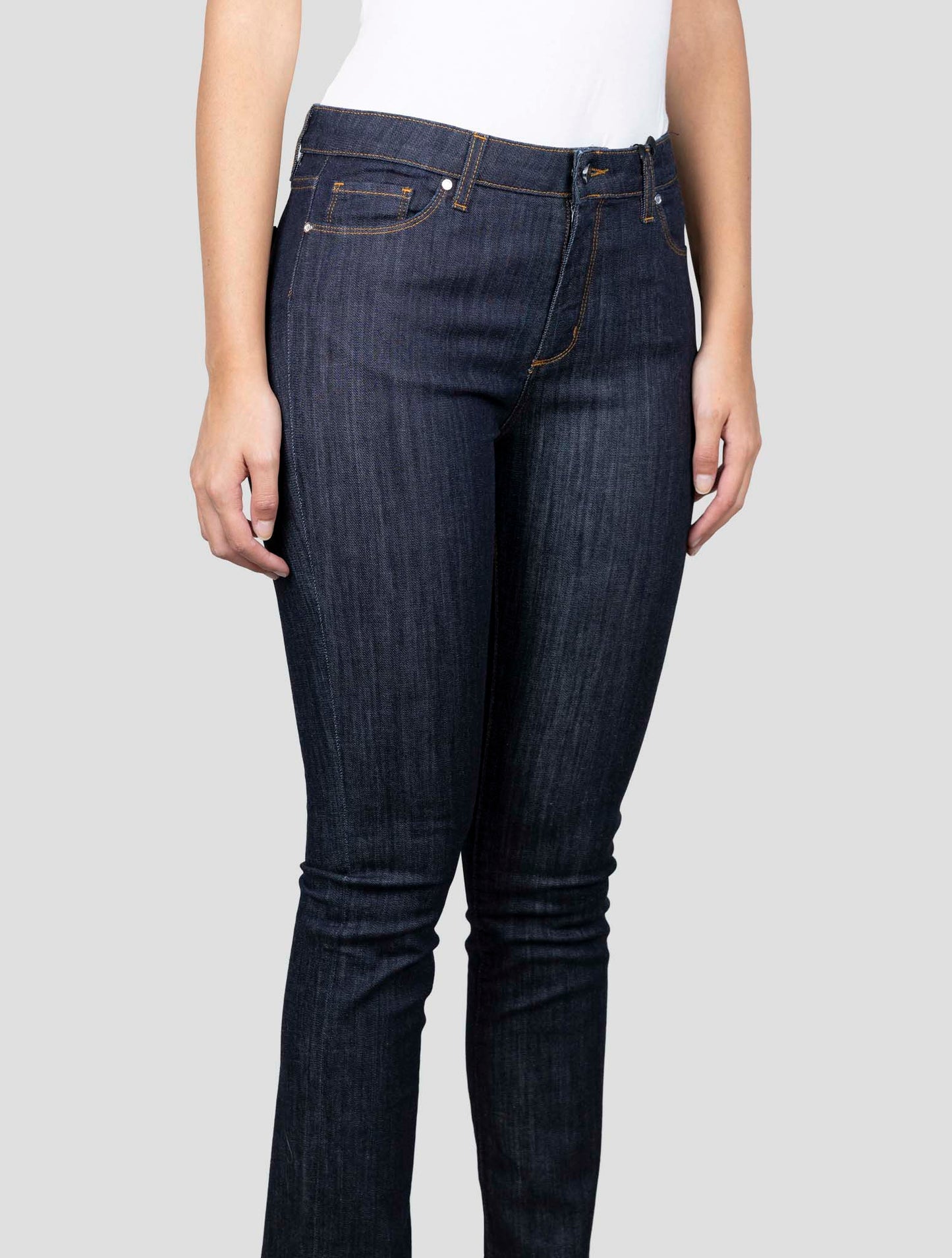 Kiton Dark Blue Cotton Ea Jeans
