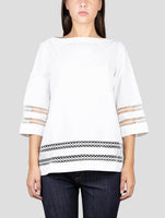 Kiton White Cotton Shirt