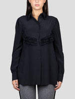 Kiton Black Silk Shirt
