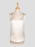 Kiton White Silk Shirt