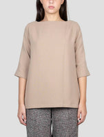 Kiton Brown Wool Shirt