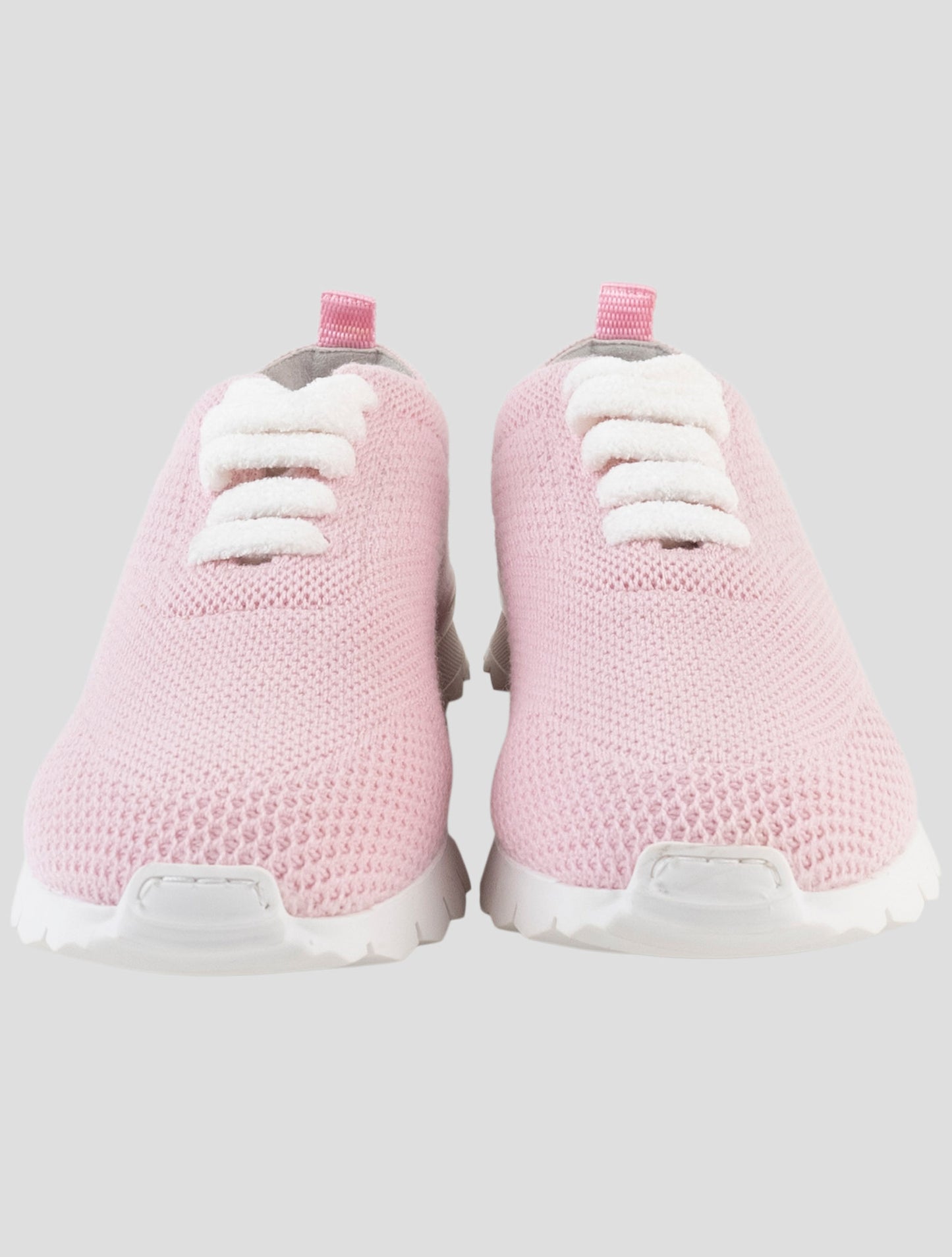 Kiton Pink Cashmere Sneakers