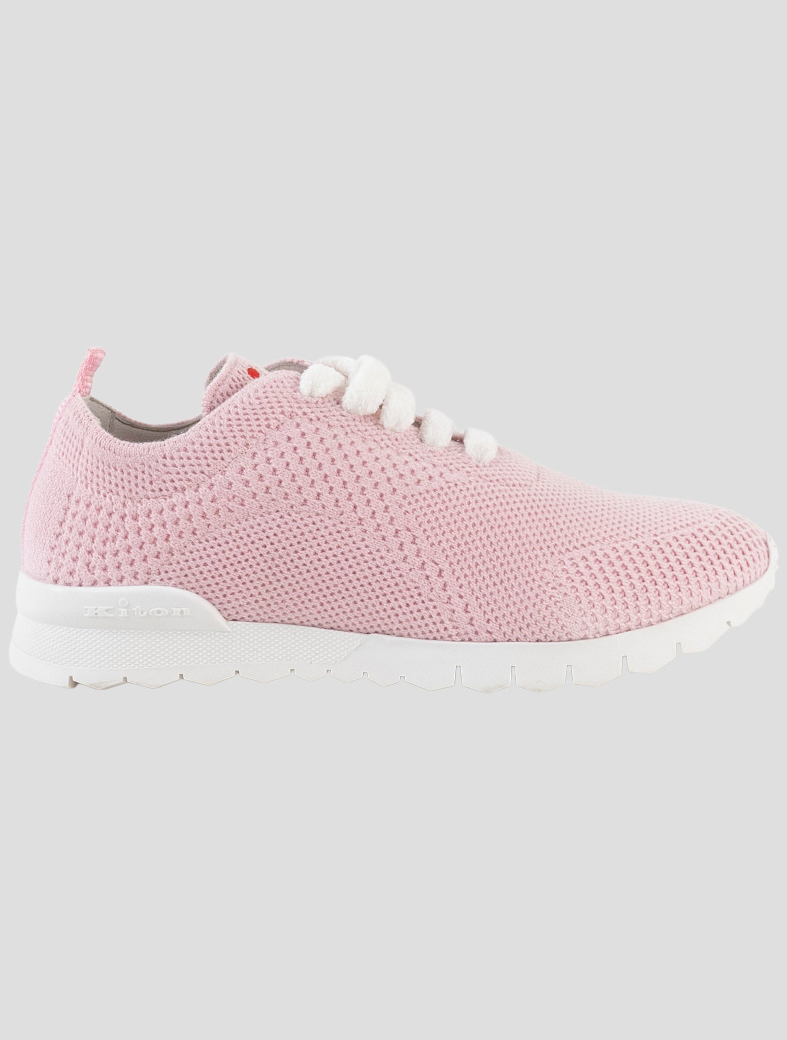 Kiton Pink Cashmere Sneakers