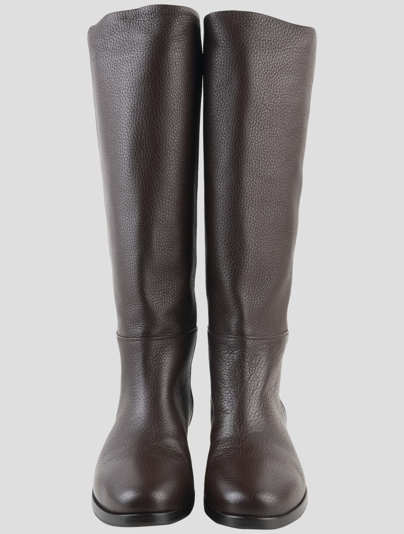 Kiton Brown Leather Boots