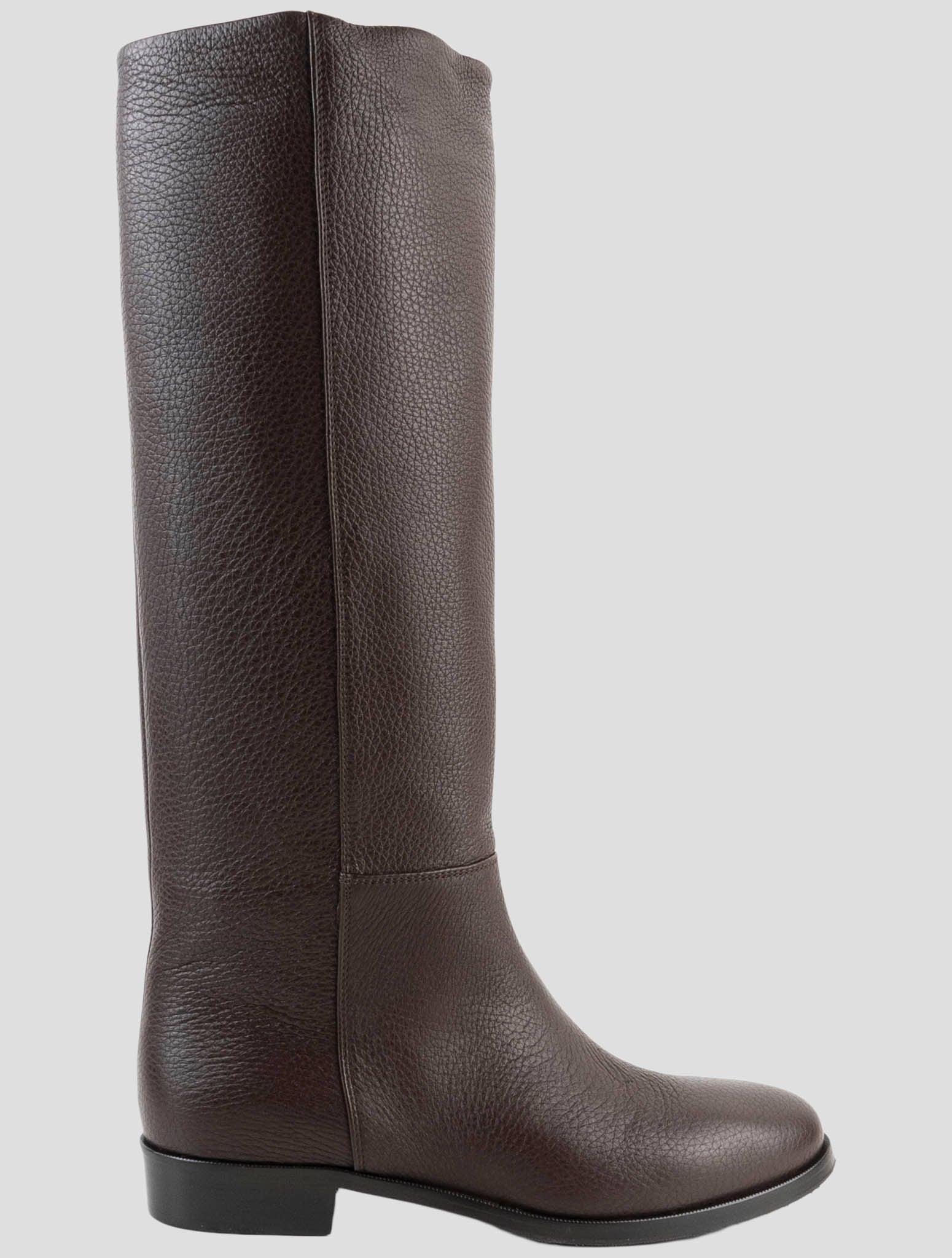 Kiton Brown Leather Boots