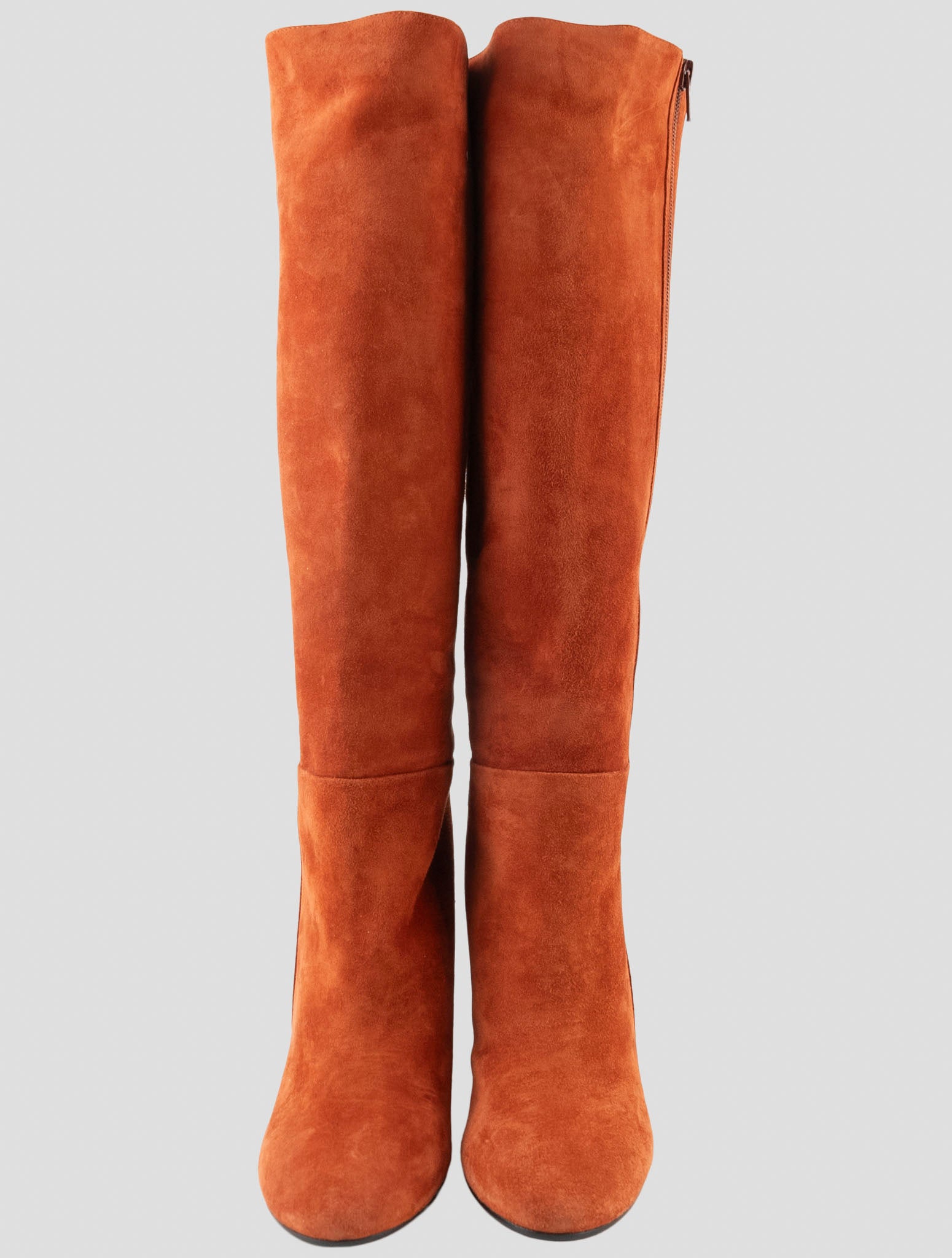 Kiton Brown Leather Suede Boots