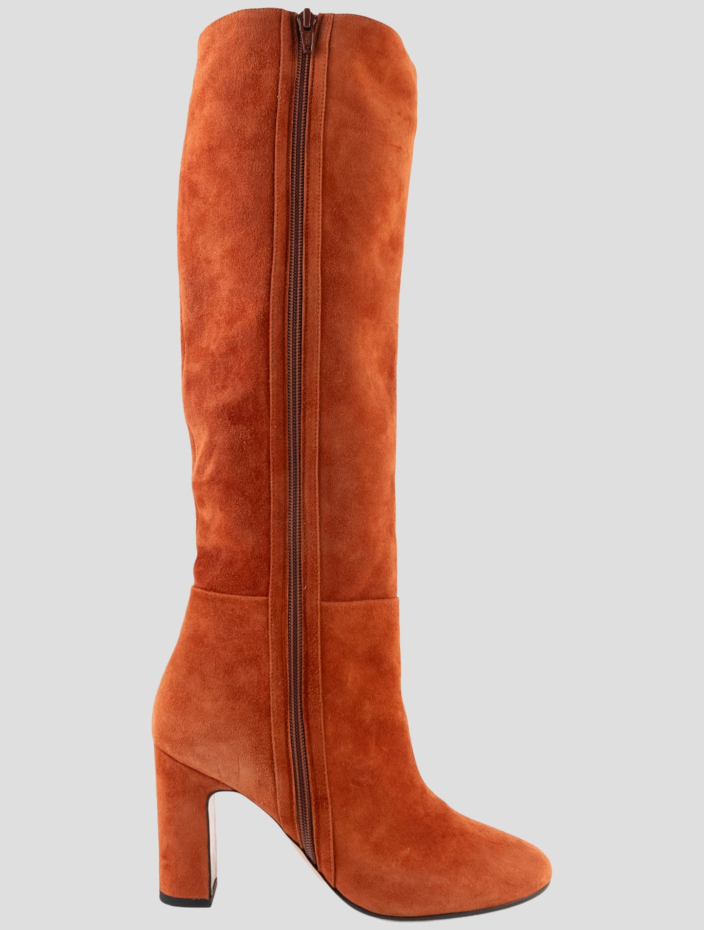 Kiton Brown Leather Suede Boots