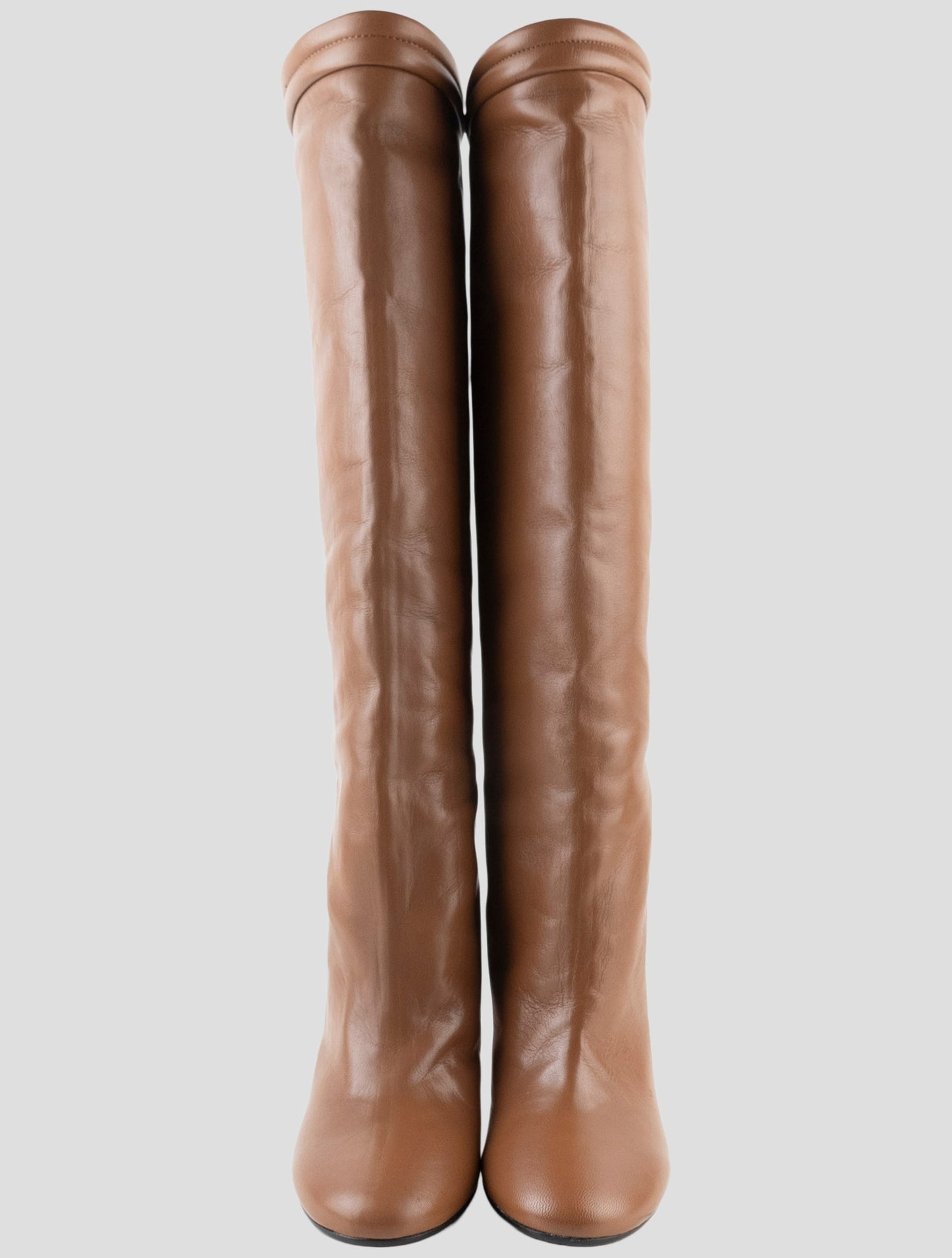 Kiton Brown Leather Boots