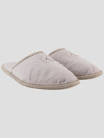 Kiton Beige Cashmere Slippers
