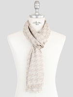 Kiton Beige Cashmere Silk Scarf
