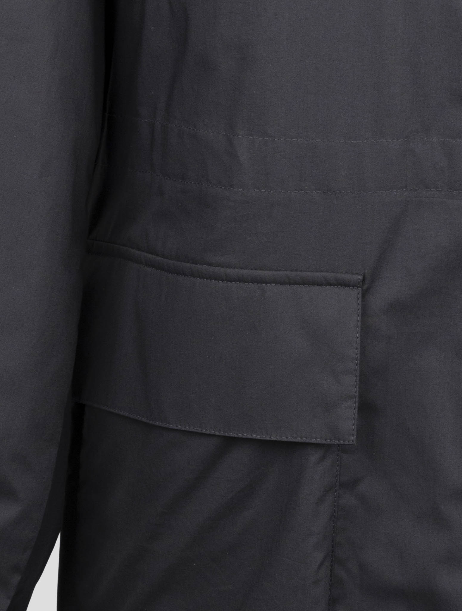 Kiton Knt Dark Blue Pl Overcoat