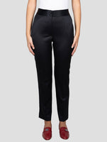 Kiton Black Virgin Wool Ea Pants