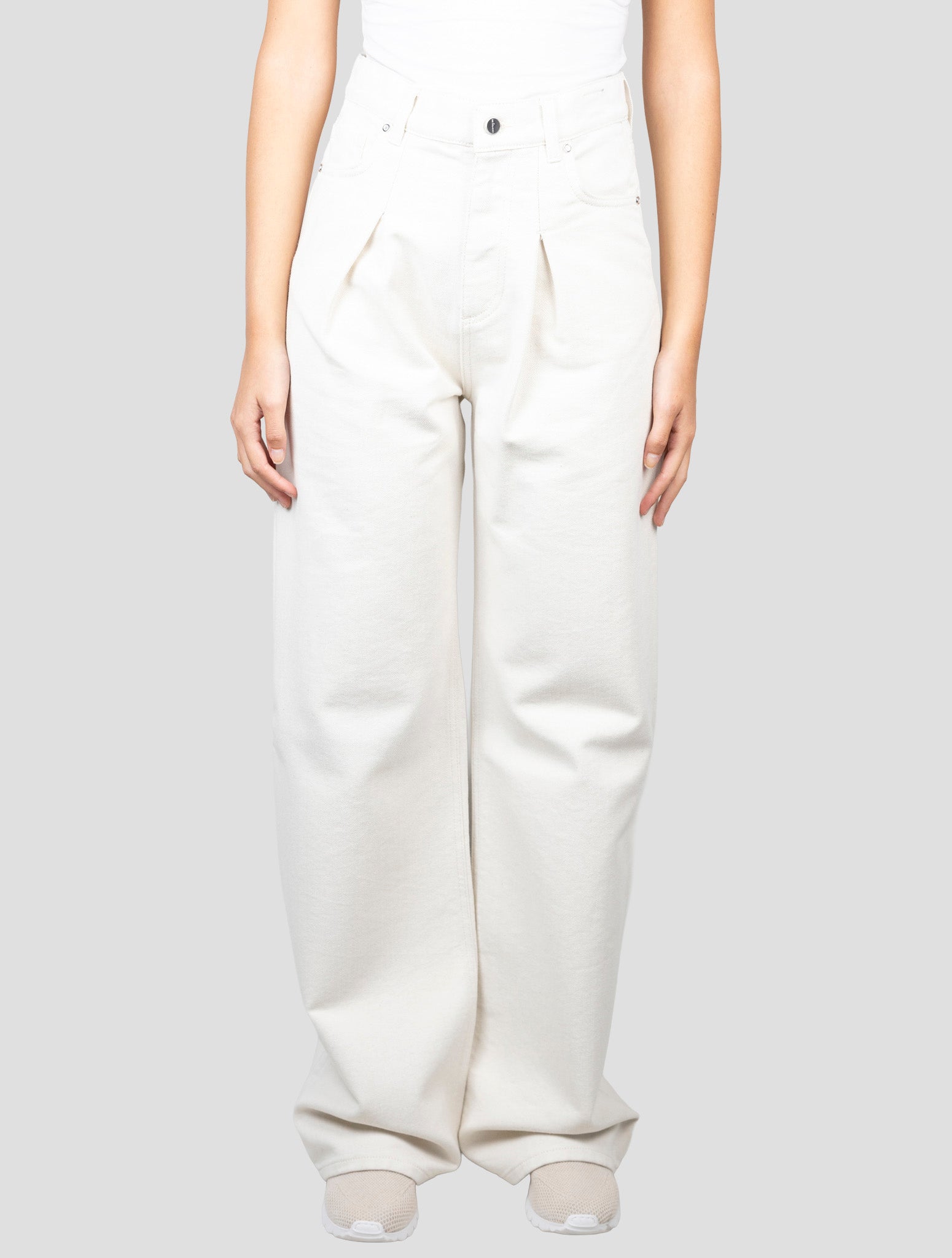 Kiton Beige Cotton Viscose Pl Jeans