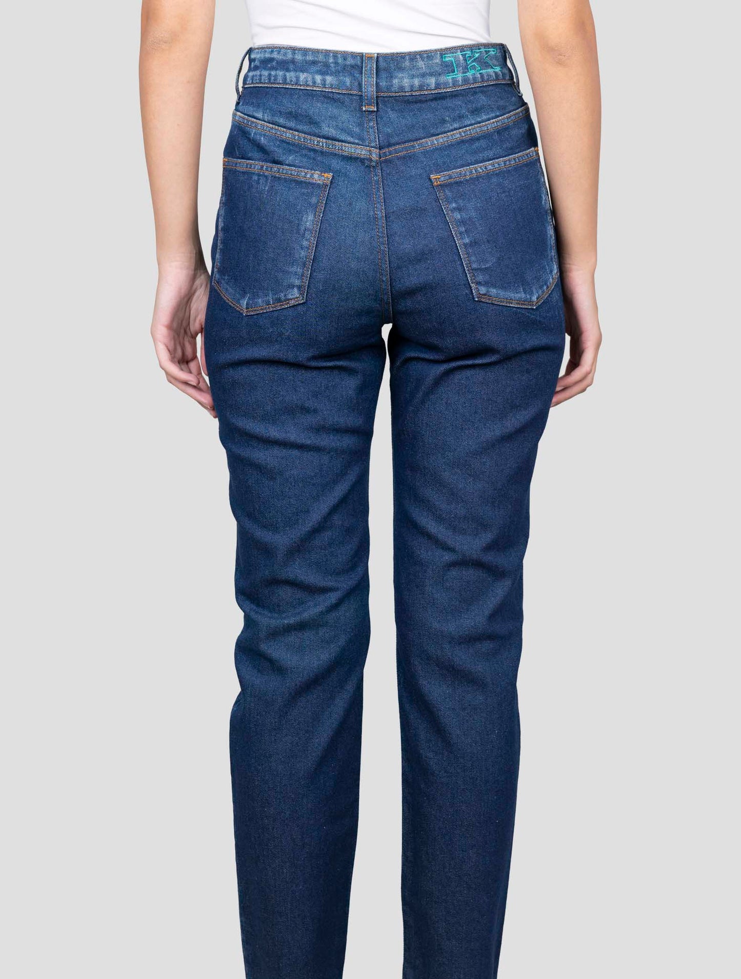 Kiton Blue Cotton Ea Jeans