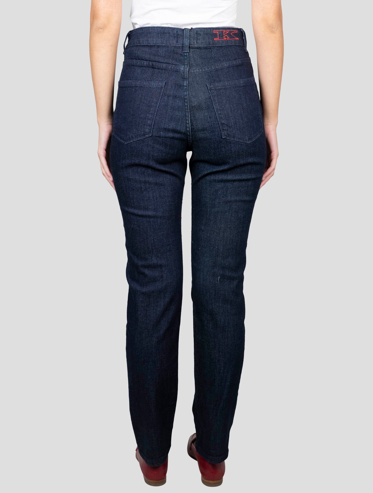 Kiton Blue Cotton Cashmere Ea Jeans