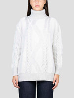 Kiton Gray Cashmere Sweater Turtleneck