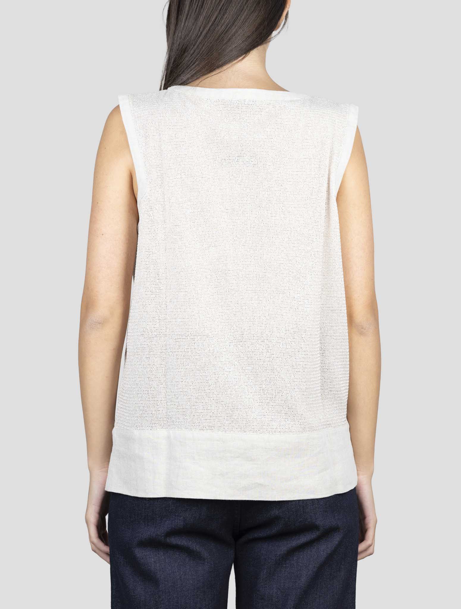 Kiton Beige Pl Tank Top
