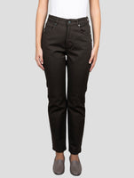 Kiton Brown Cotton Ea Jeans