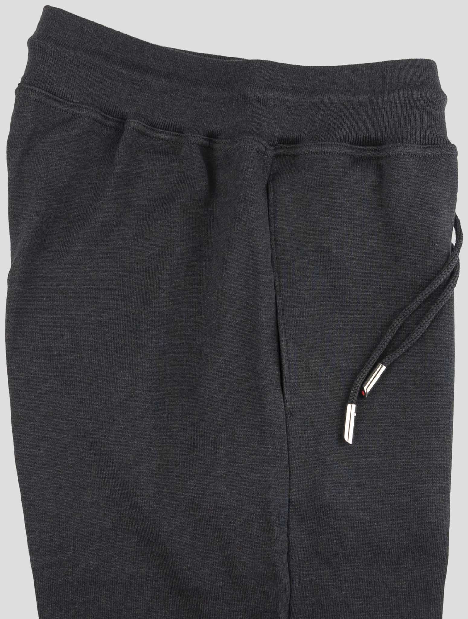 Kiton Blue Cotton Jogging Pants