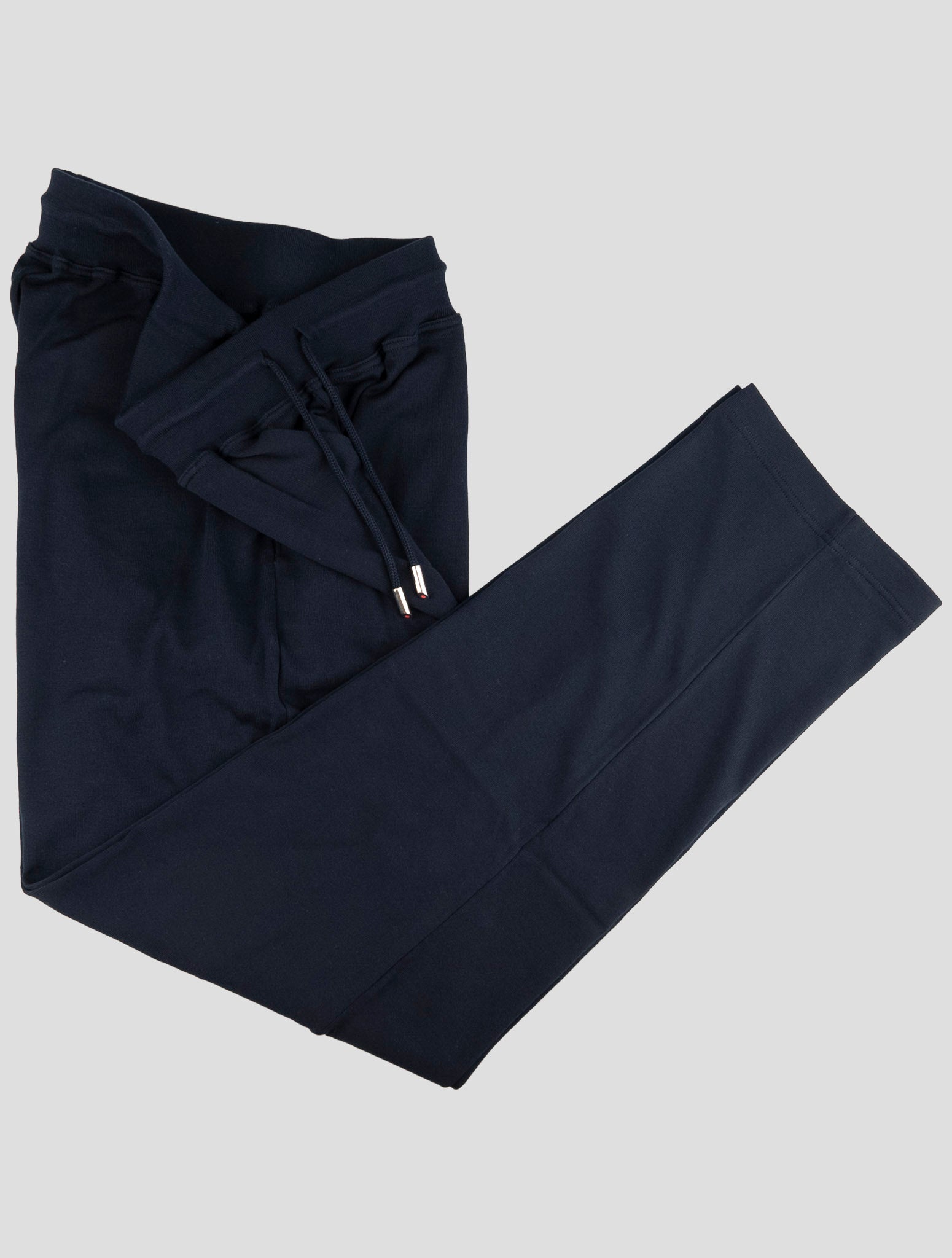 Kiton Blue Cotton Jogging Pants