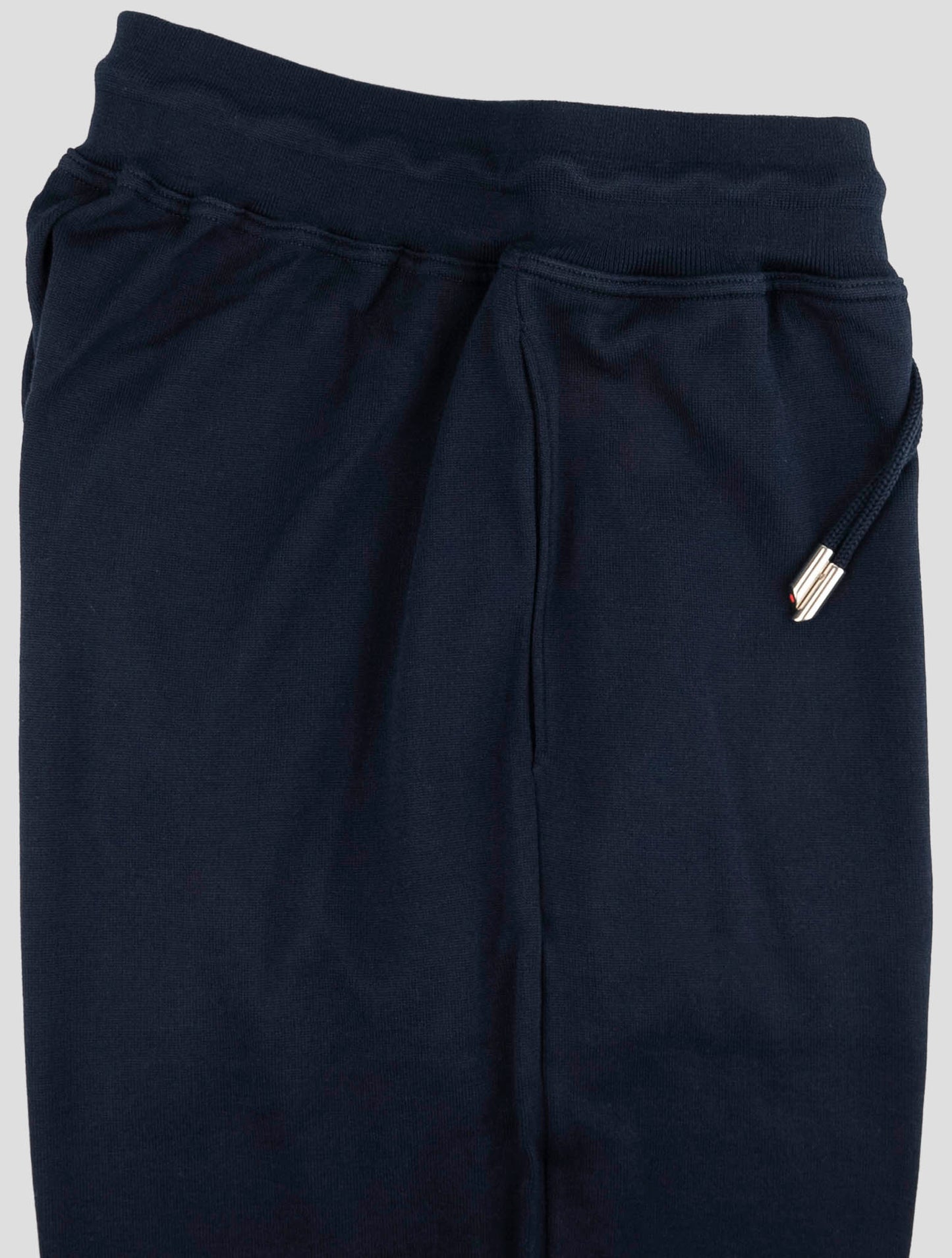 Kiton Blue Cotton Jogging Pants