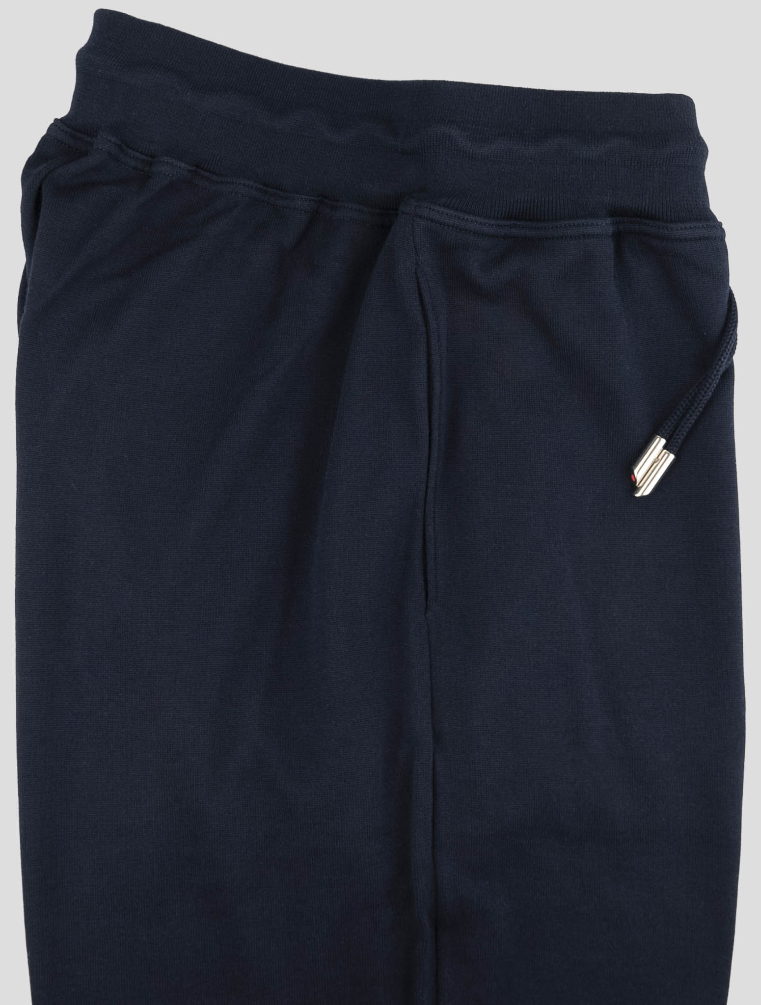 Kiton Blue Cotton Jogging Pants