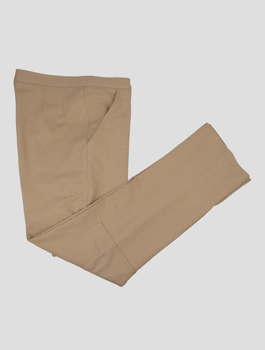 Kiton Knt Beige Cotton Ea Pant