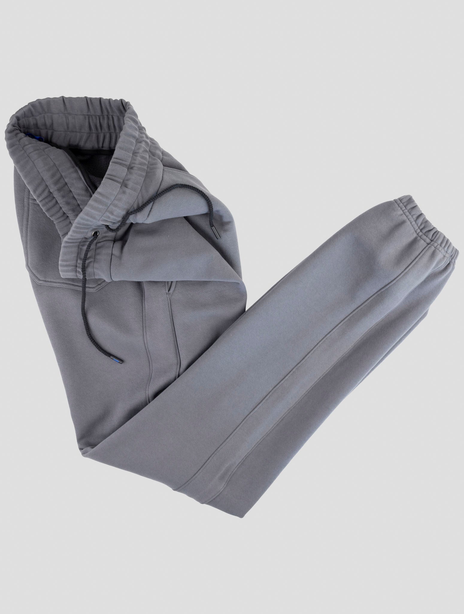 Kiton Knt Gray Cotton Jogging Pants