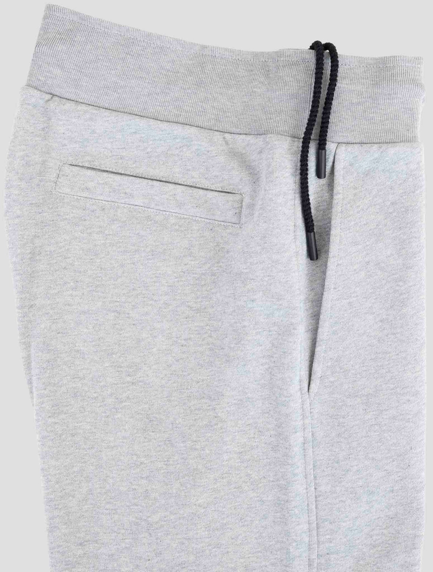 Kiton Knt Gray Cotton Jogging Pants