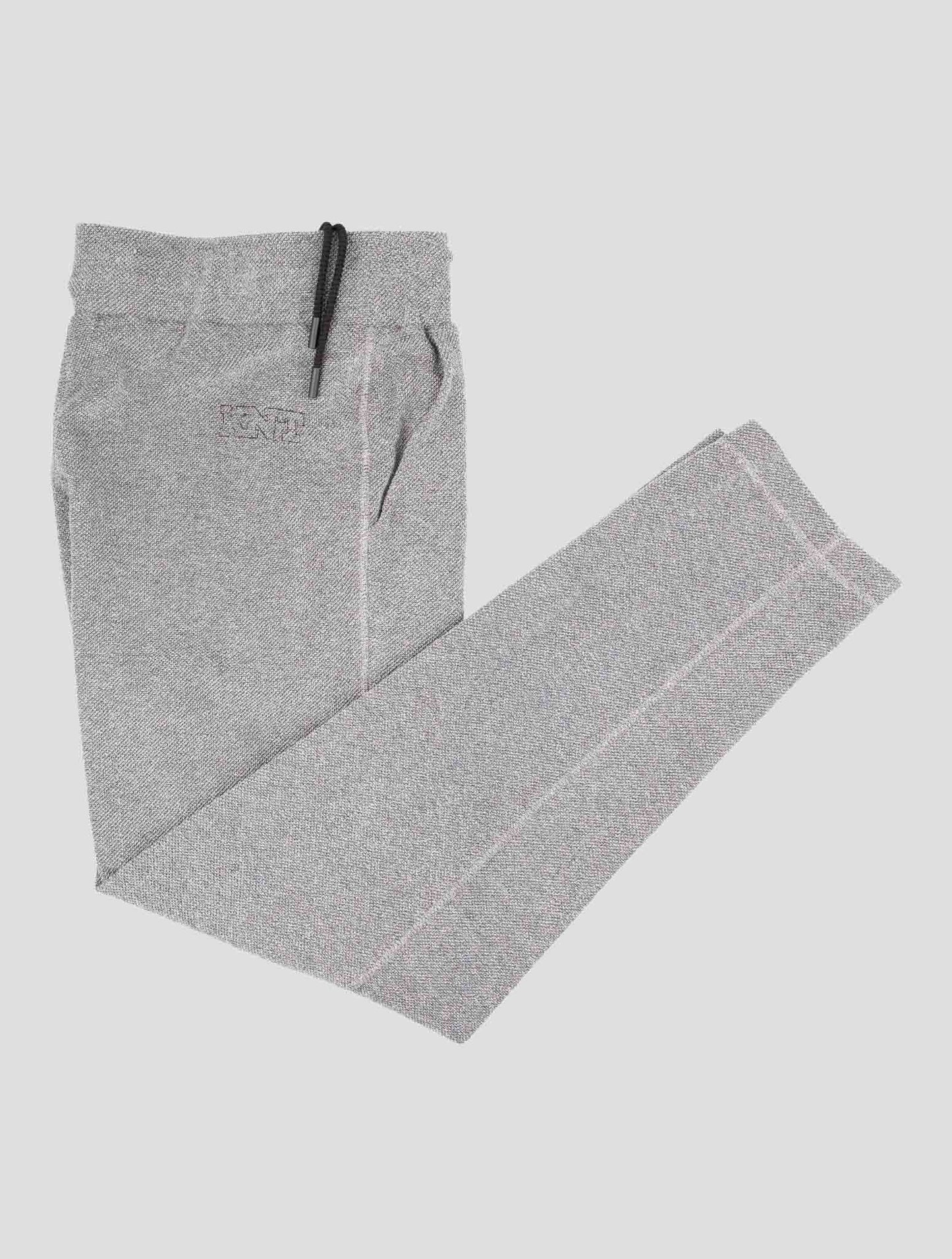 Kiton Knt Gray Cotton Pa Jogging Pants