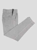 Kiton Knt Gray Cotton Pa Jogging Pants