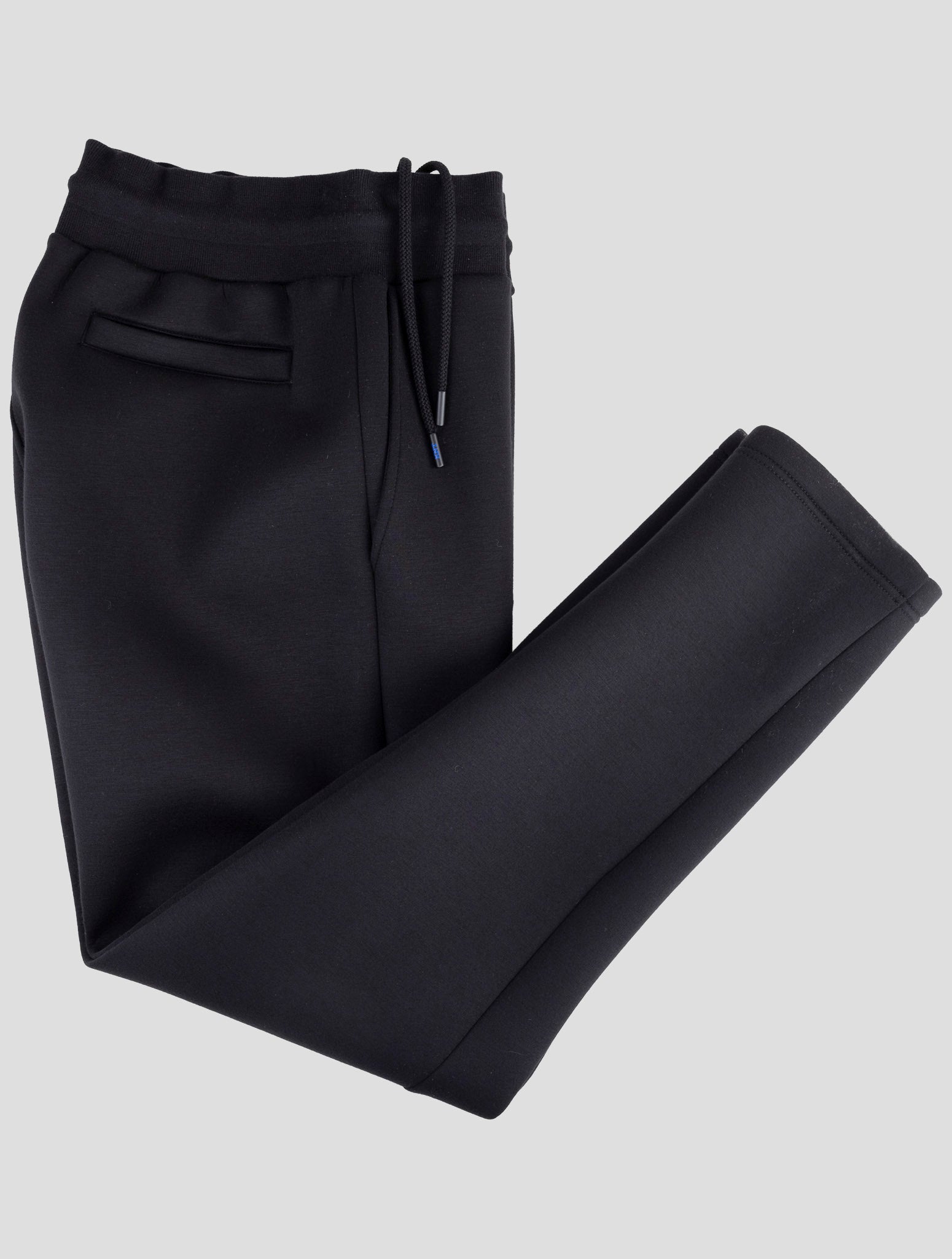 Kiton Knt Black Viscose Ea Pants