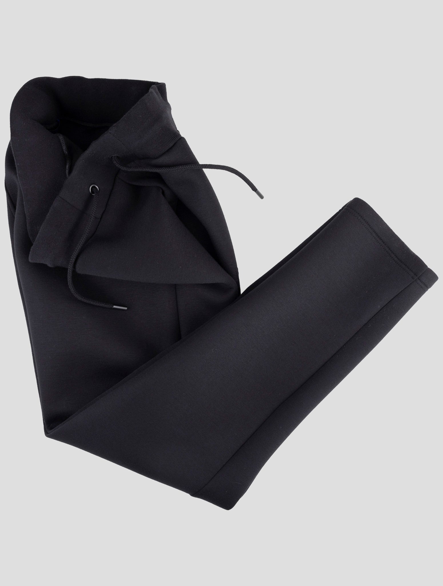 Kiton Knt Black Viscose Ea Pants