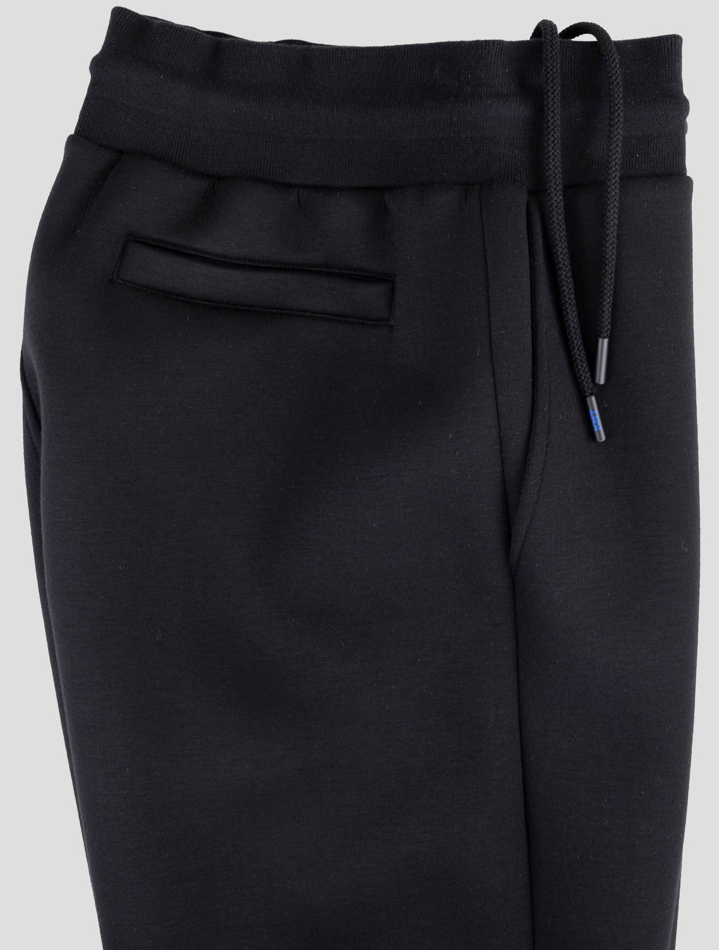 Kiton Knt Black Viscose Ea Pants