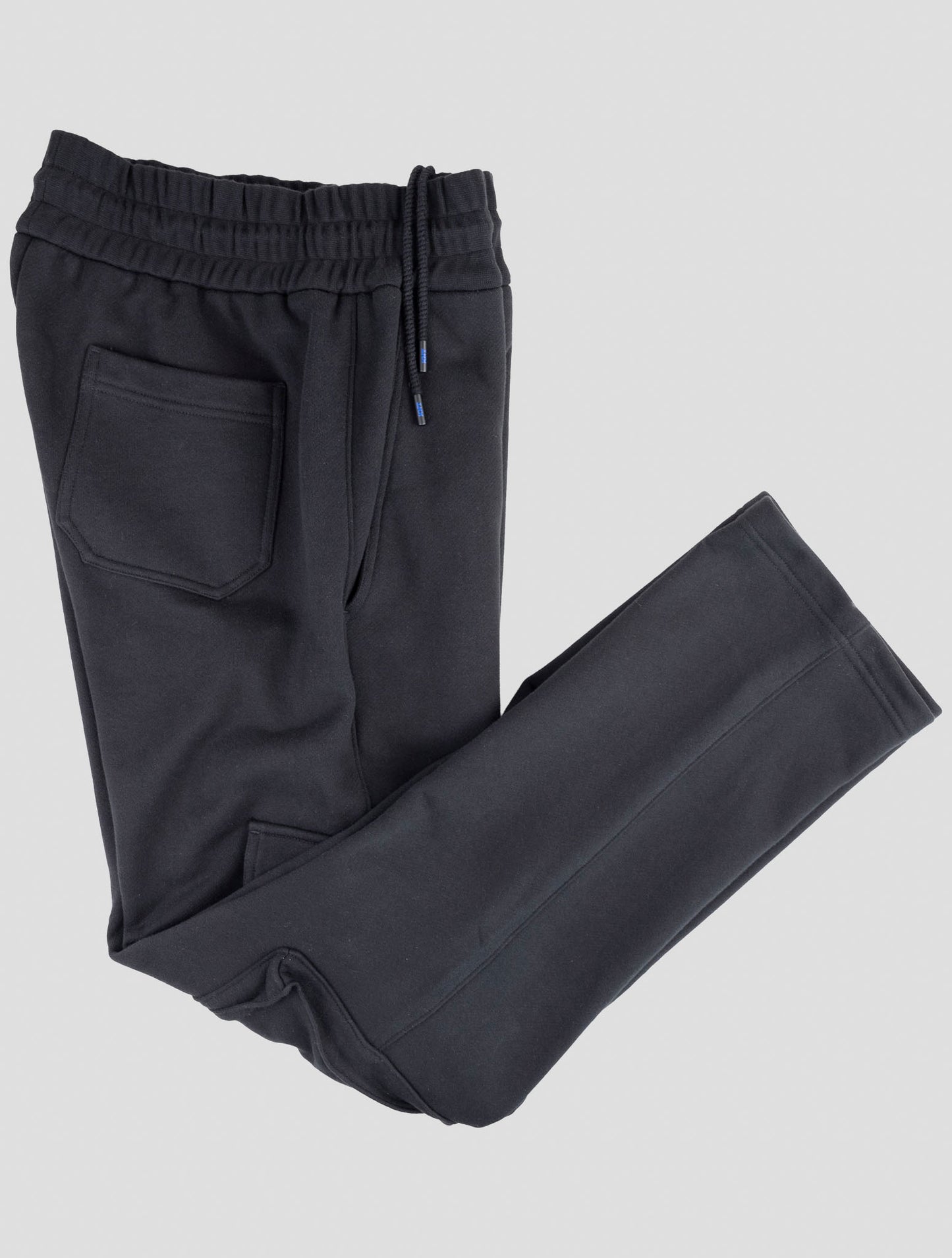 Kiton Knt Black Cotton Jogging Pants