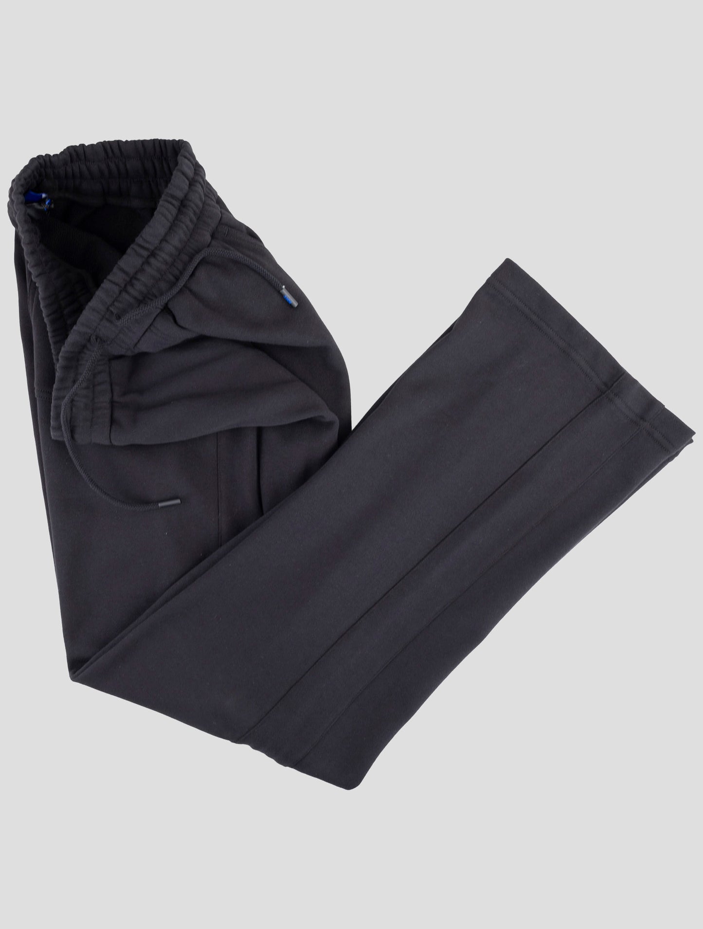 Kiton Knt Black Cotton Jogging Pants