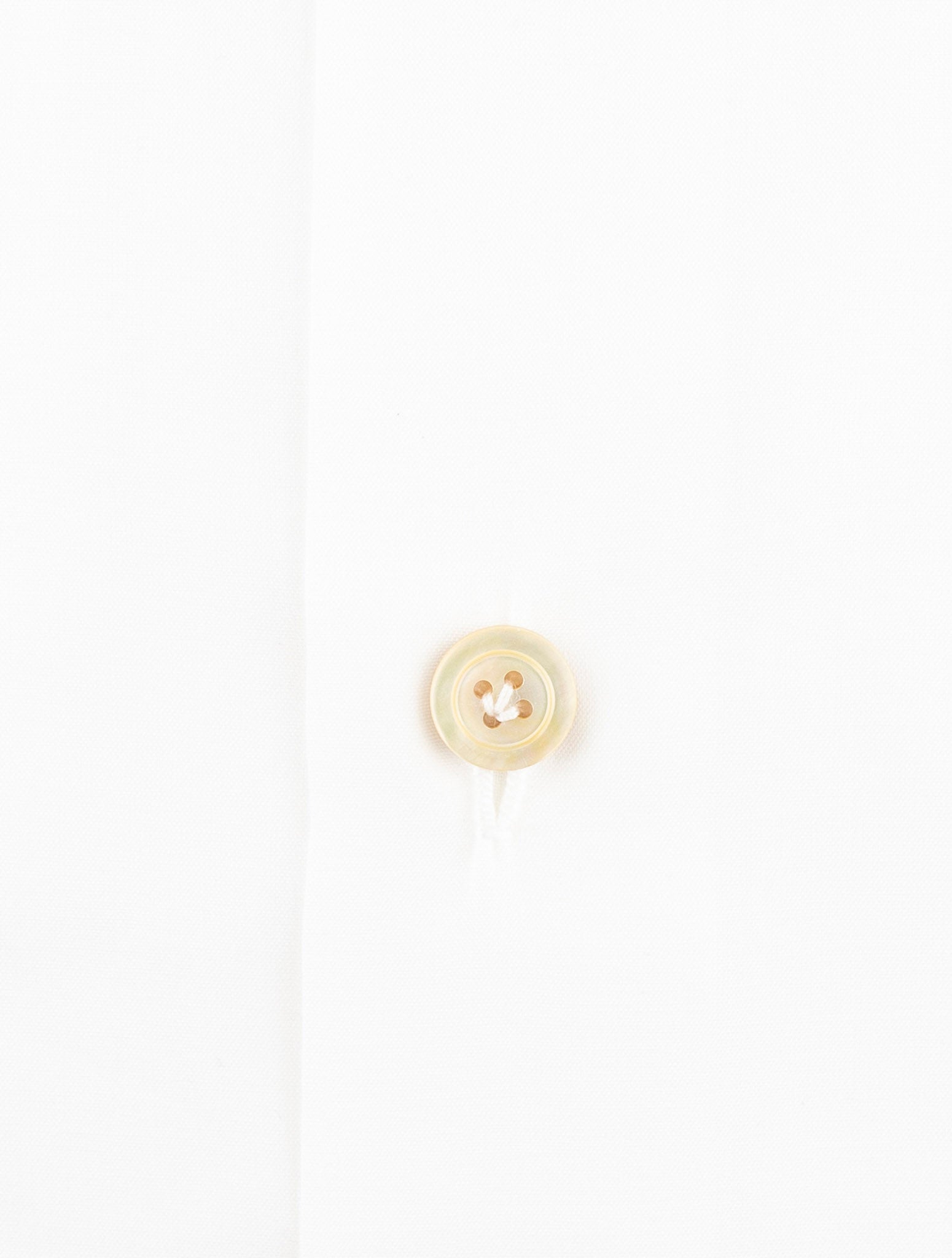 Kiton White Cotton Shirt