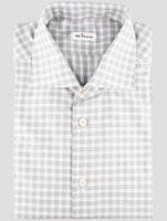 Kiton Gray Cotton Shirt